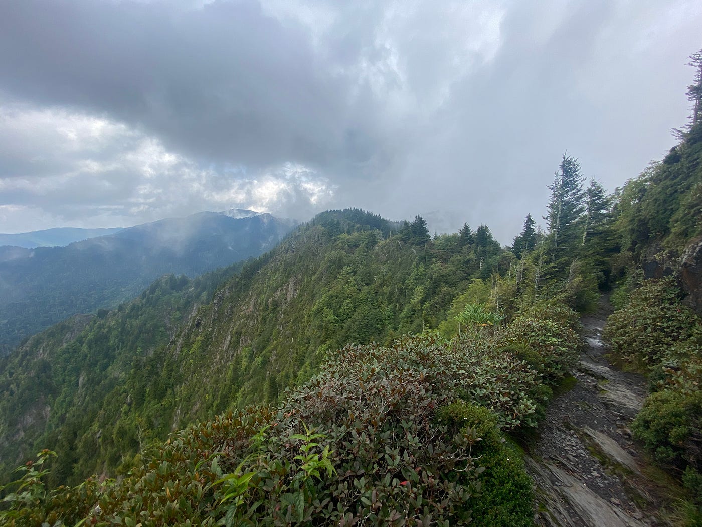 Ridge along the AT in GSMNP